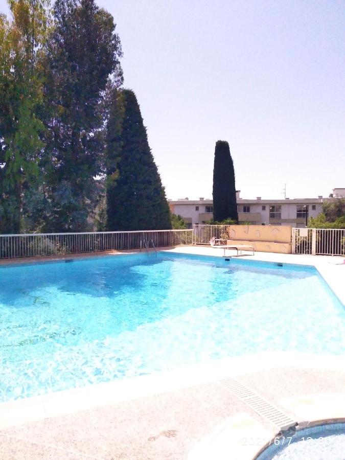 Nice- Gairaut - Jardin Prive- Grand F1 Lumineux-Piscine Collective Exteriör bild