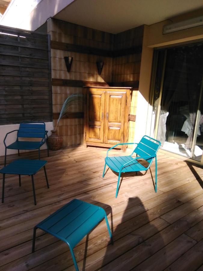 Nice- Gairaut - Jardin Prive- Grand F1 Lumineux-Piscine Collective Exteriör bild