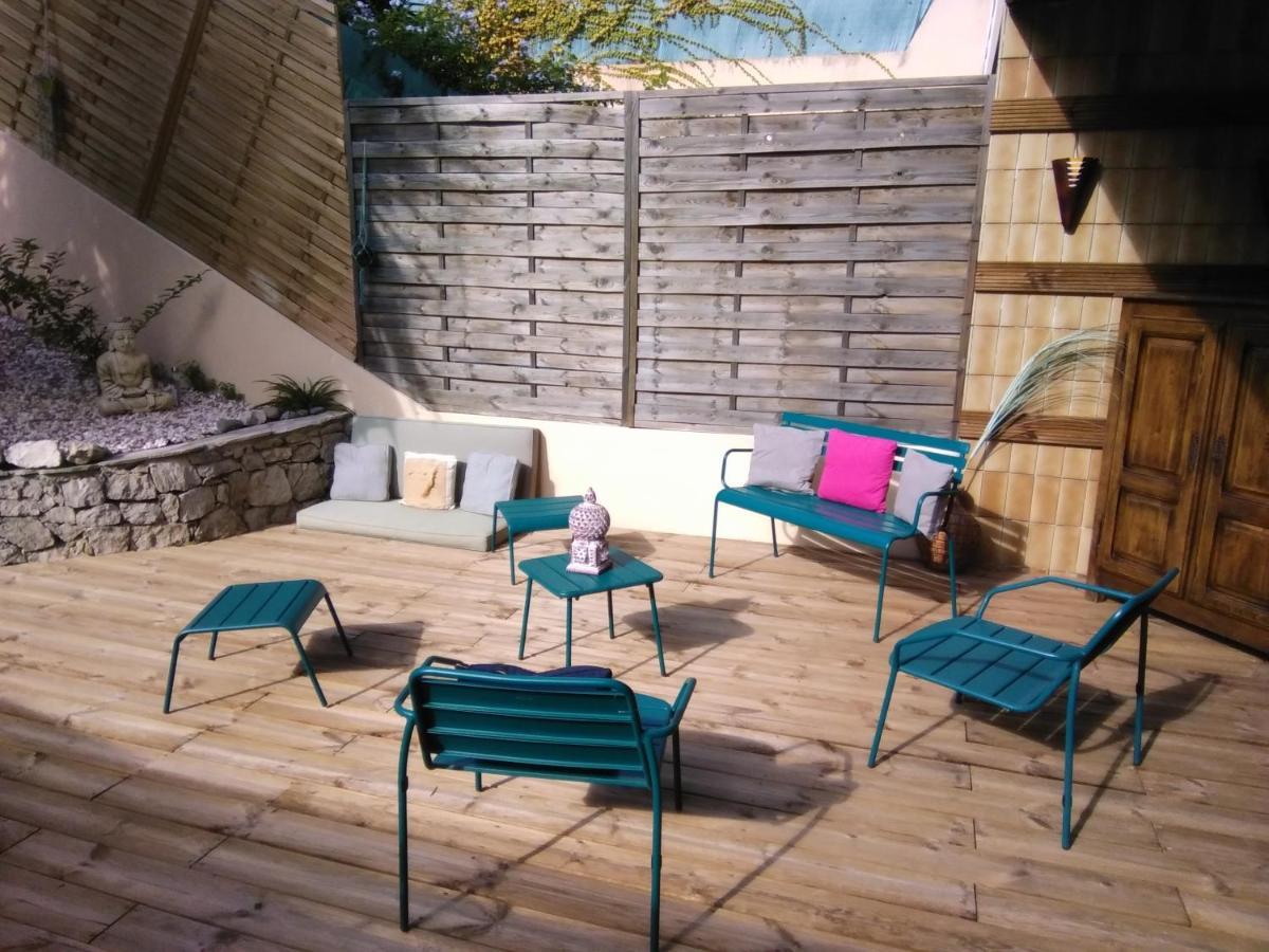 Nice- Gairaut - Jardin Prive- Grand F1 Lumineux-Piscine Collective Exteriör bild