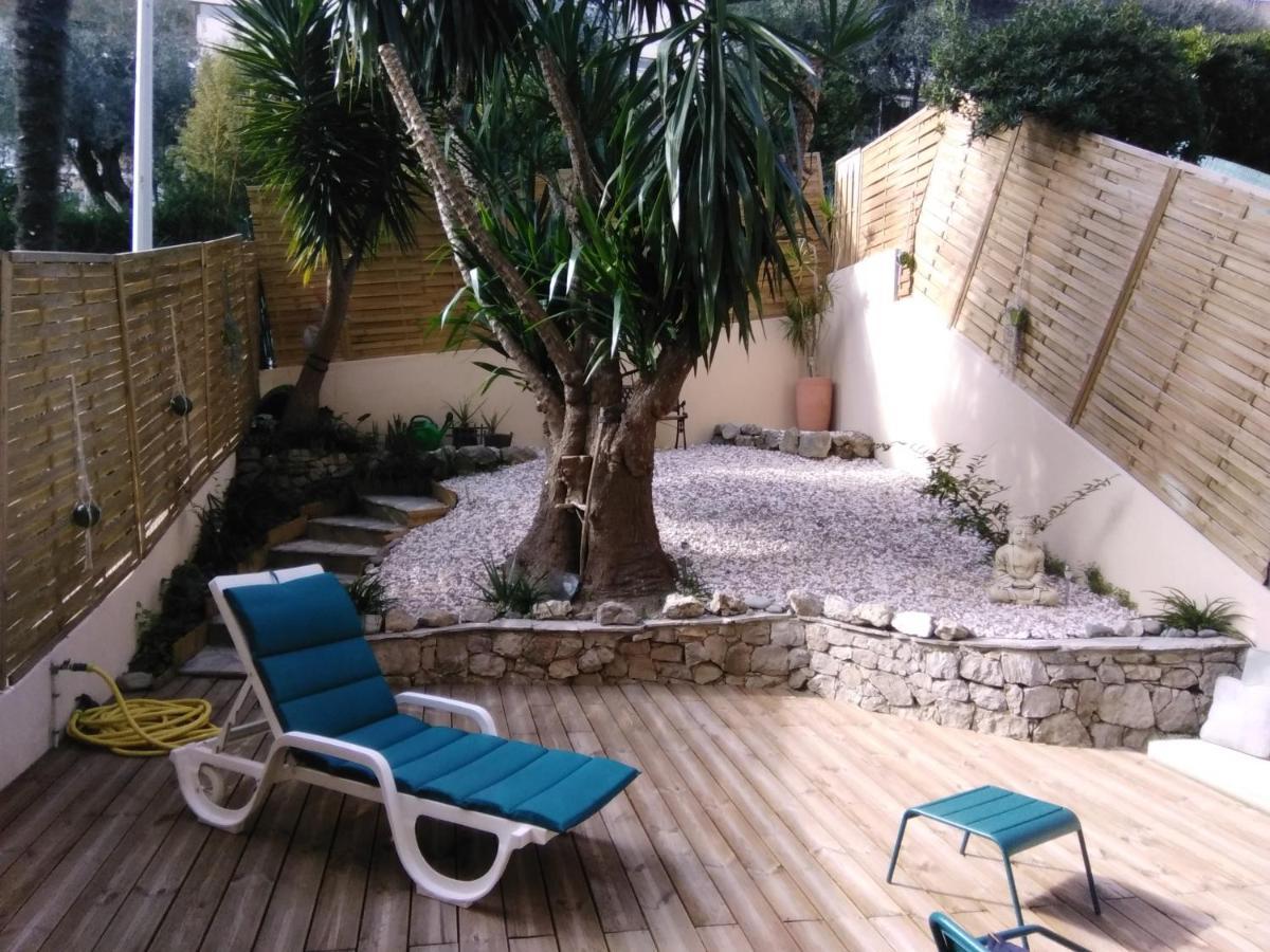Nice- Gairaut - Jardin Prive- Grand F1 Lumineux-Piscine Collective Exteriör bild