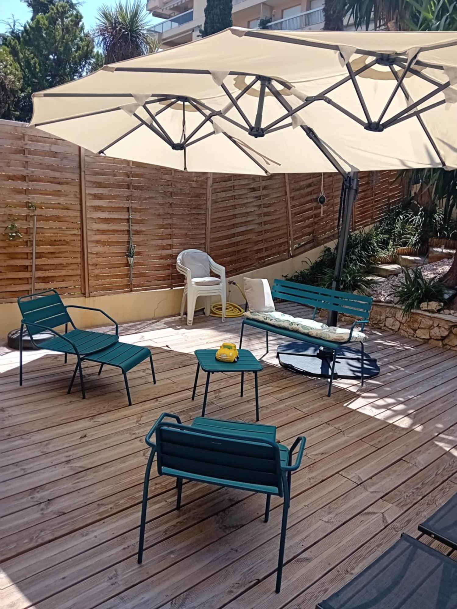 Nice- Gairaut - Jardin Prive- Grand F1 Lumineux-Piscine Collective Exteriör bild