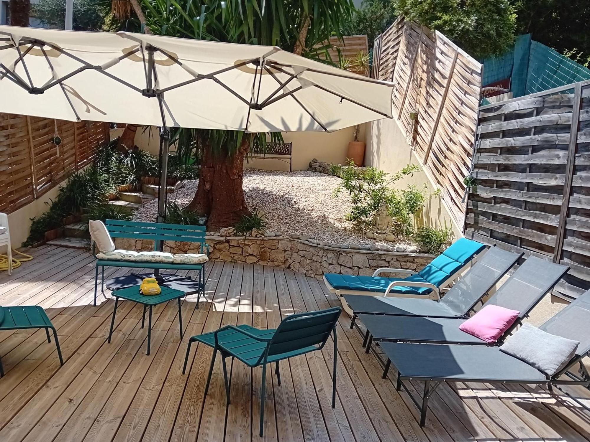 Nice- Gairaut - Jardin Prive- Grand F1 Lumineux-Piscine Collective Exteriör bild